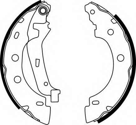 Гальмівні колодки (набір)