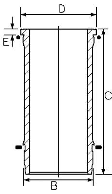 Гильза цилиндра
