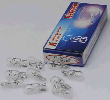 Лампа накаливания, стояночные огни / габаритные фонари