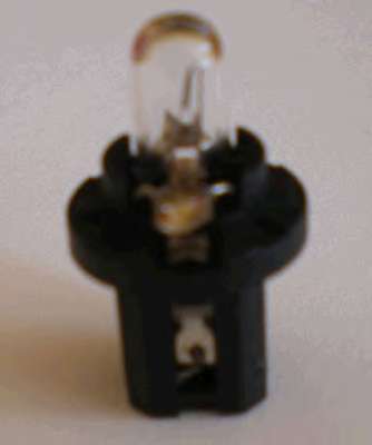 Лампа накаливания, освещение щитка приборов