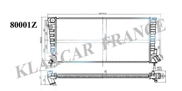 Радиатор, охлаждение двигателя