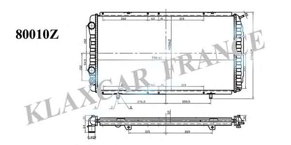 Радиатор, охлаждение двигателя