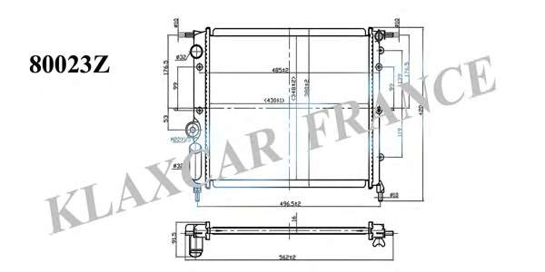 Радиатор, охлаждение двигателя
