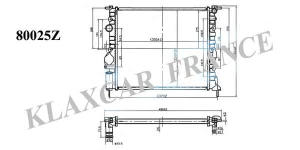 Радиатор, охлаждение двигателя