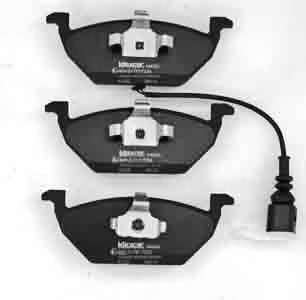 Комплект тормозных колодок, дисковый тормоз