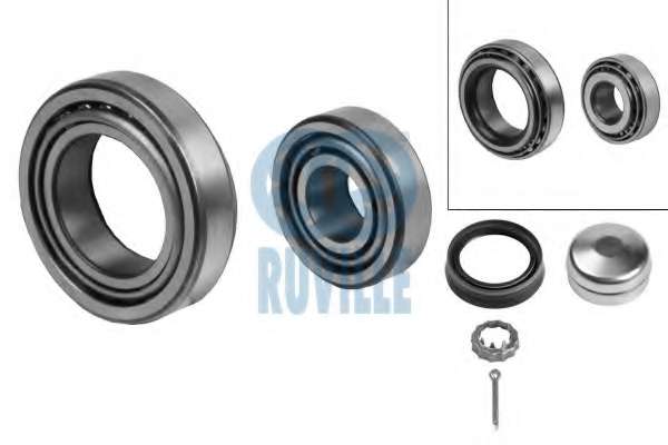 Подшипник ступицы зад Caddy II 06.97>06.99/A4