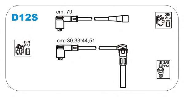 Комплект проводов зажигания