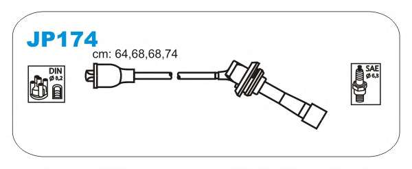Комплект проводов зажигания