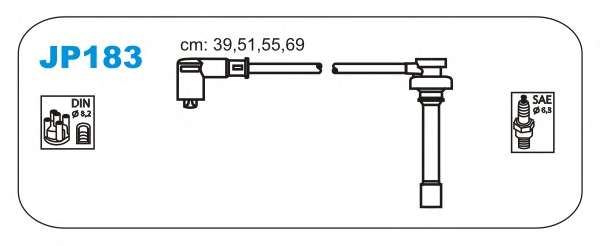 Комплект проводов зажигания