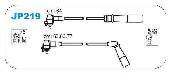 Комплект проводов зажигания