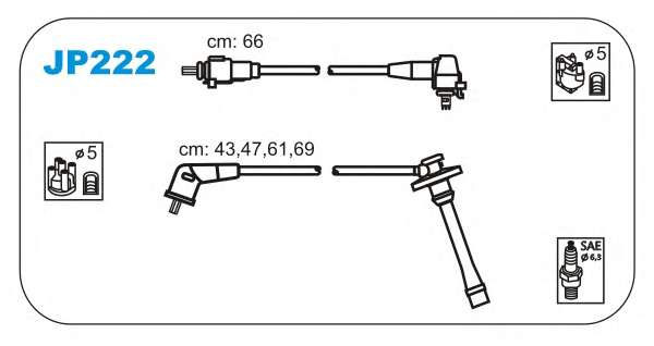 Комплект проводов зажигания
