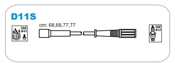 Комплект проводов зажигания