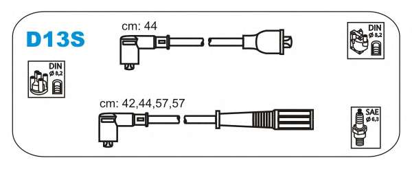 Комплект проводов зажигания
