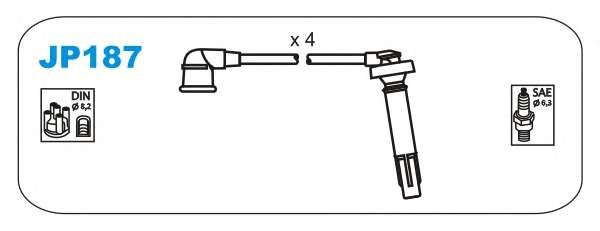 Комплект проводов зажигания