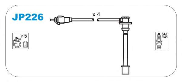 Комплект проводов зажигания