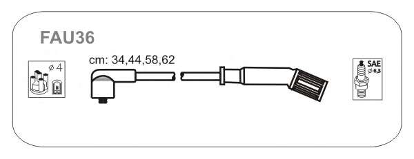 Комплект проводов зажигания