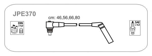 Комплект проводов зажигания