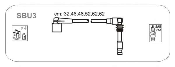 Комплект проводов зажигания