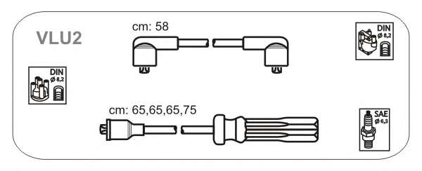 Комплект проводов зажигания