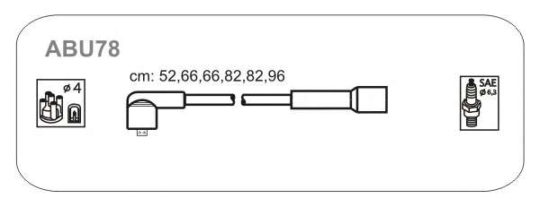 Комплект проводов зажигания
