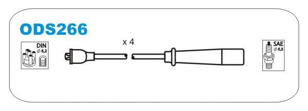 Комплект проводов зажигания