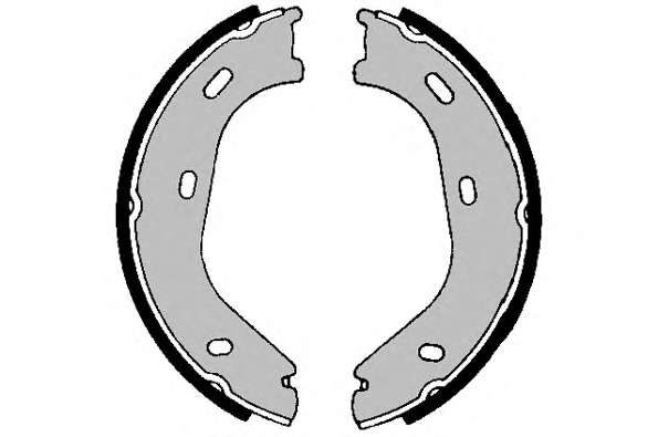 Комплект тормозных колодок, стояночная тормозная система