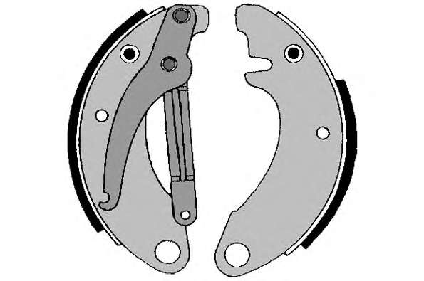 Комплект тормозных колодок