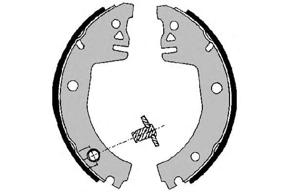 Комплект тормозных колодок