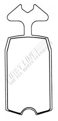 Комплект тормозных колодок, дисковый тормоз