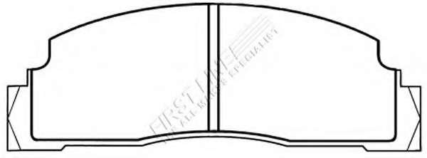 Комплект тормозных колодок, дисковый тормоз