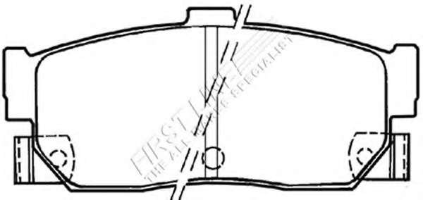 Комплект тормозных колодок, дисковый тормоз