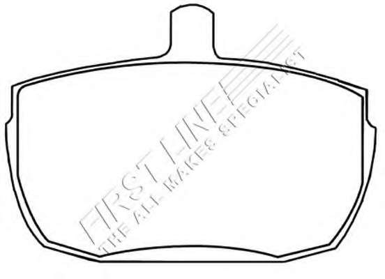 Комплект тормозных колодок, дисковый тормоз