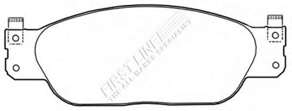 Комплект тормозных колодок, дисковый тормоз