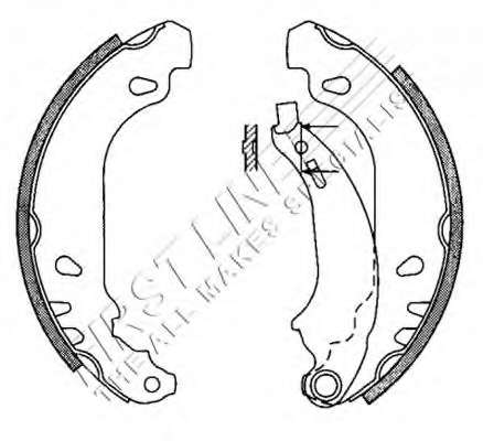 Комплект тормозных колодок