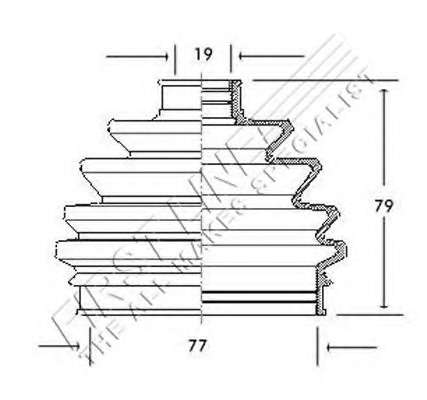Пыльник, приводной вал