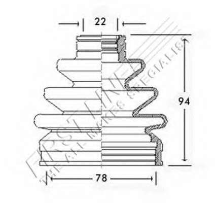 Пыльник, приводной вал
