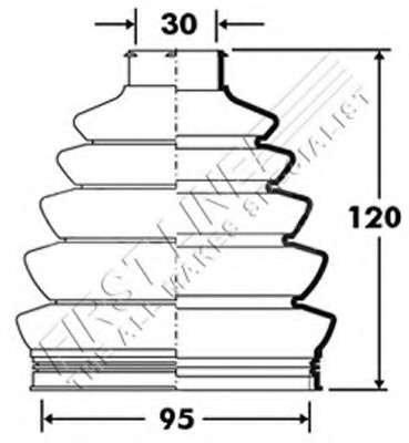 Пыльник, приводной вал