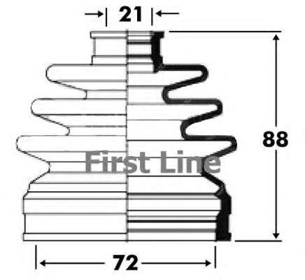 Пыльник, приводной вал