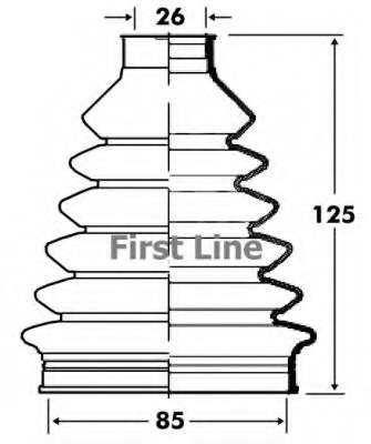 Пыльник, приводной вал