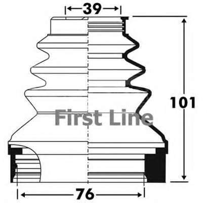 Пыльник, приводной вал