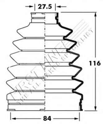 Пыльник, приводной вал