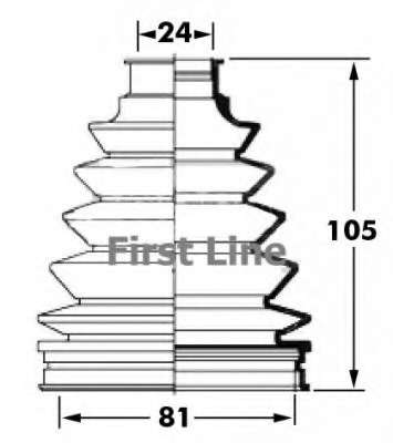 Пыльник, приводной вал