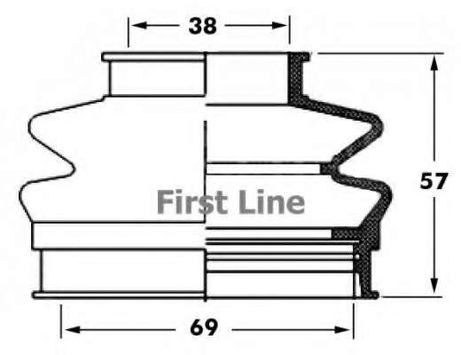 Пыльник, приводной вал