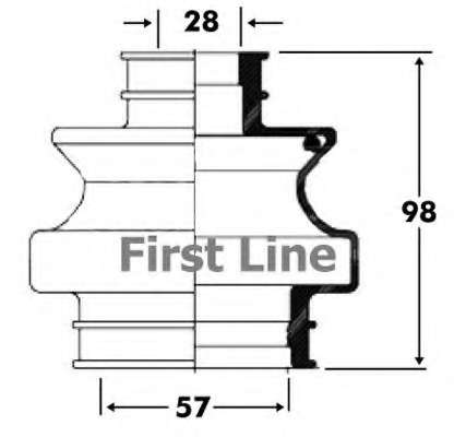 Пыльник, приводной вал