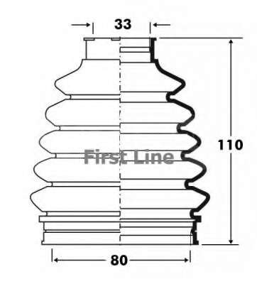 Пыльник, приводной вал