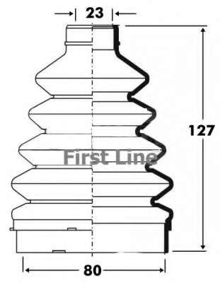 Пыльник, приводной вал