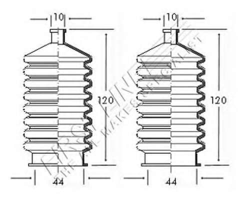Пыльник, рулевое управление