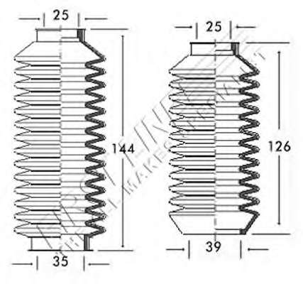 Пыльник, рулевое управление