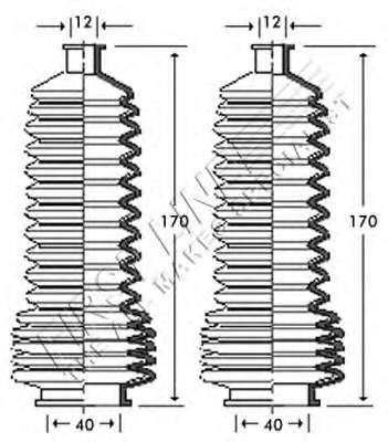 Пыльник, рулевое управление
