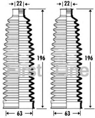 Пыльник, рулевое управление